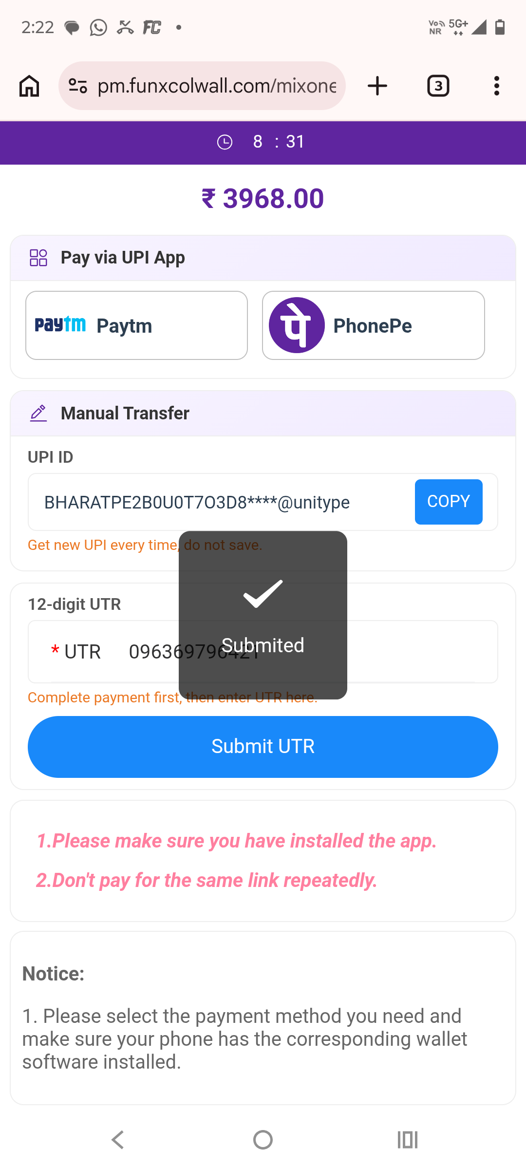 Cash Sahara is a fraud app - image 5