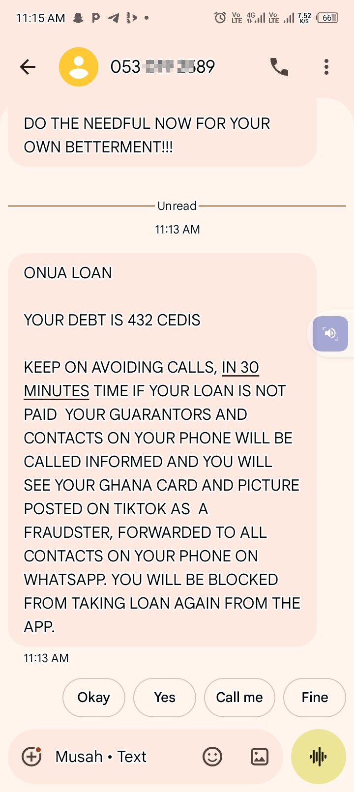 they went to post my Ghana card on tiktok 