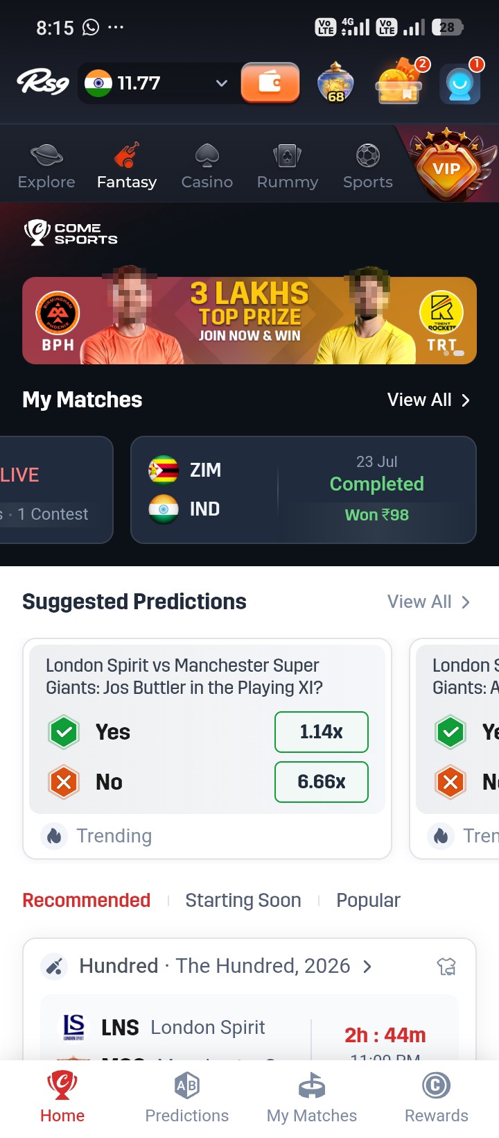 Real Or fake this fantasy app 