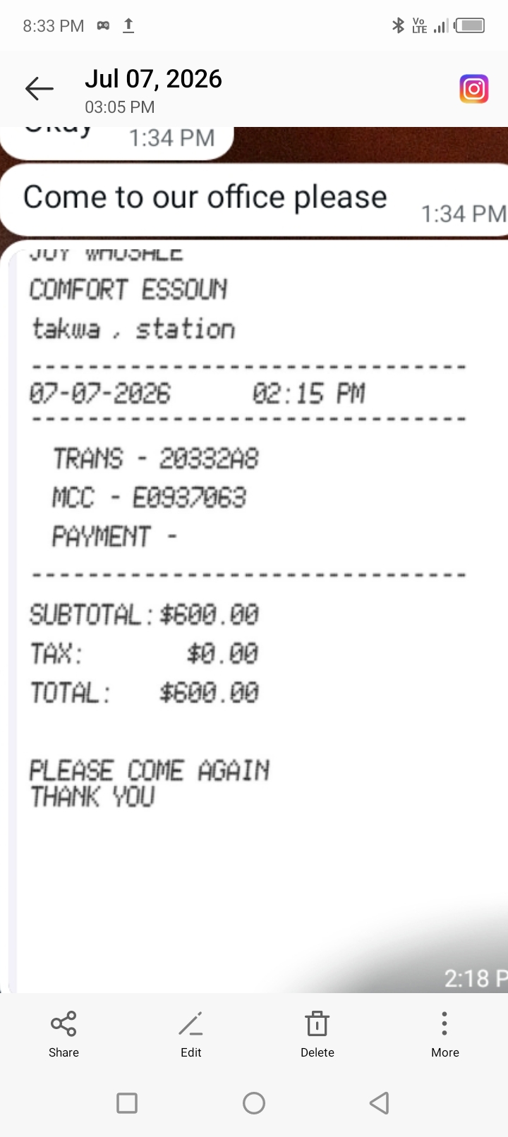 they scam me - image 3