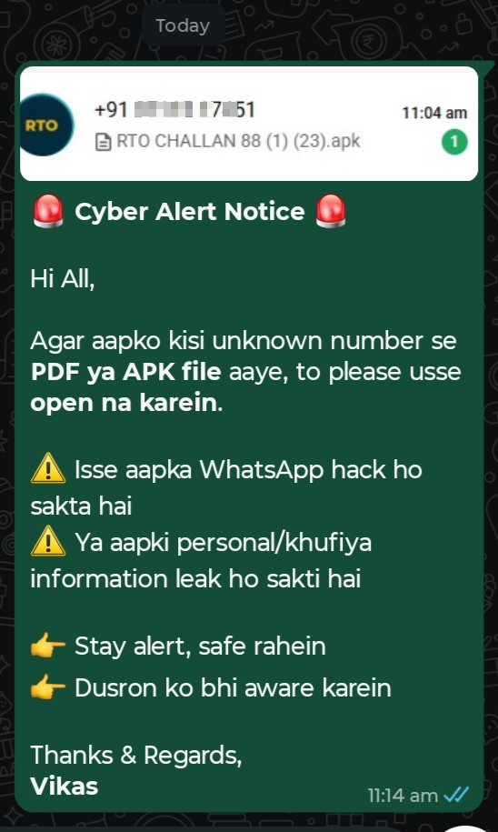 Stay away from it ⚠️