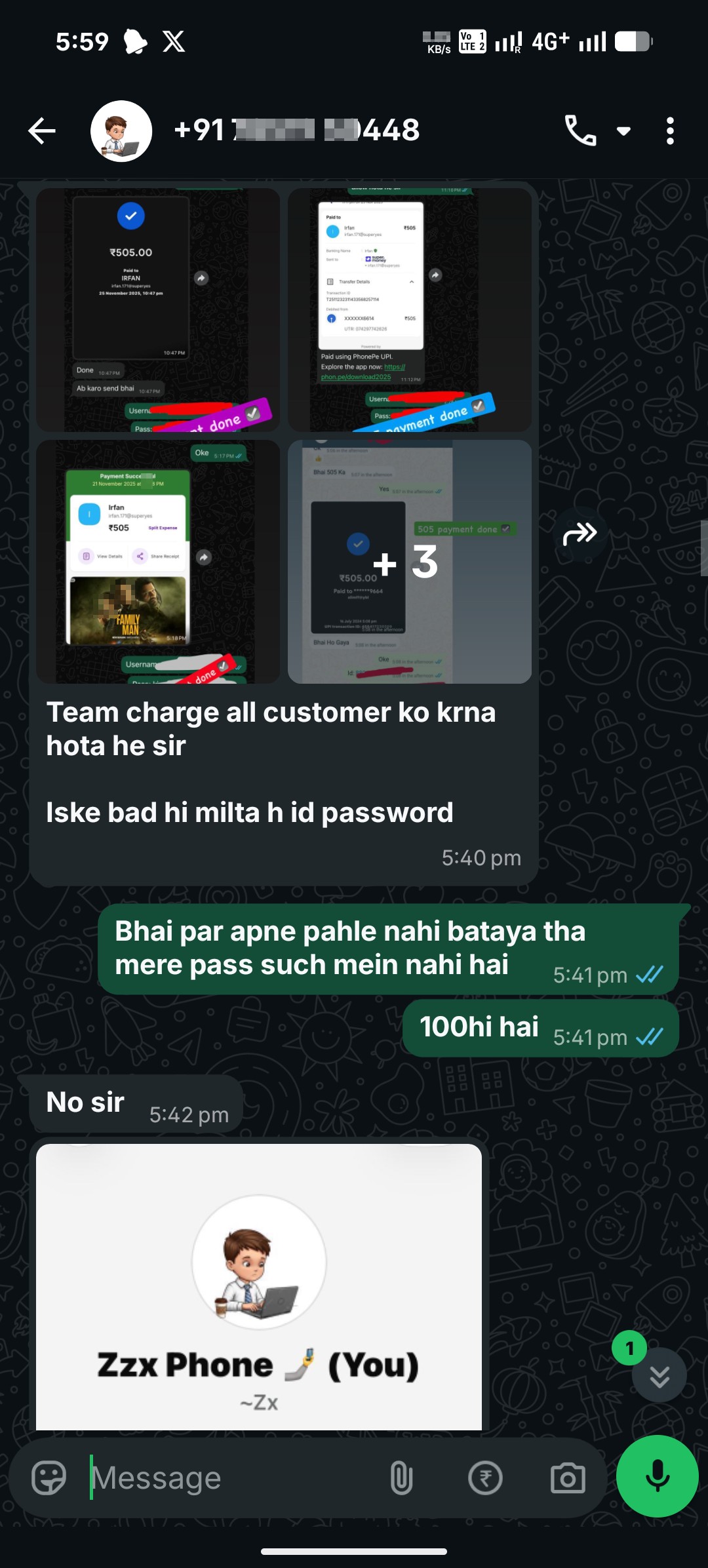 Instagram ID Selling Scam – Keeps Asking for More Money - image 8