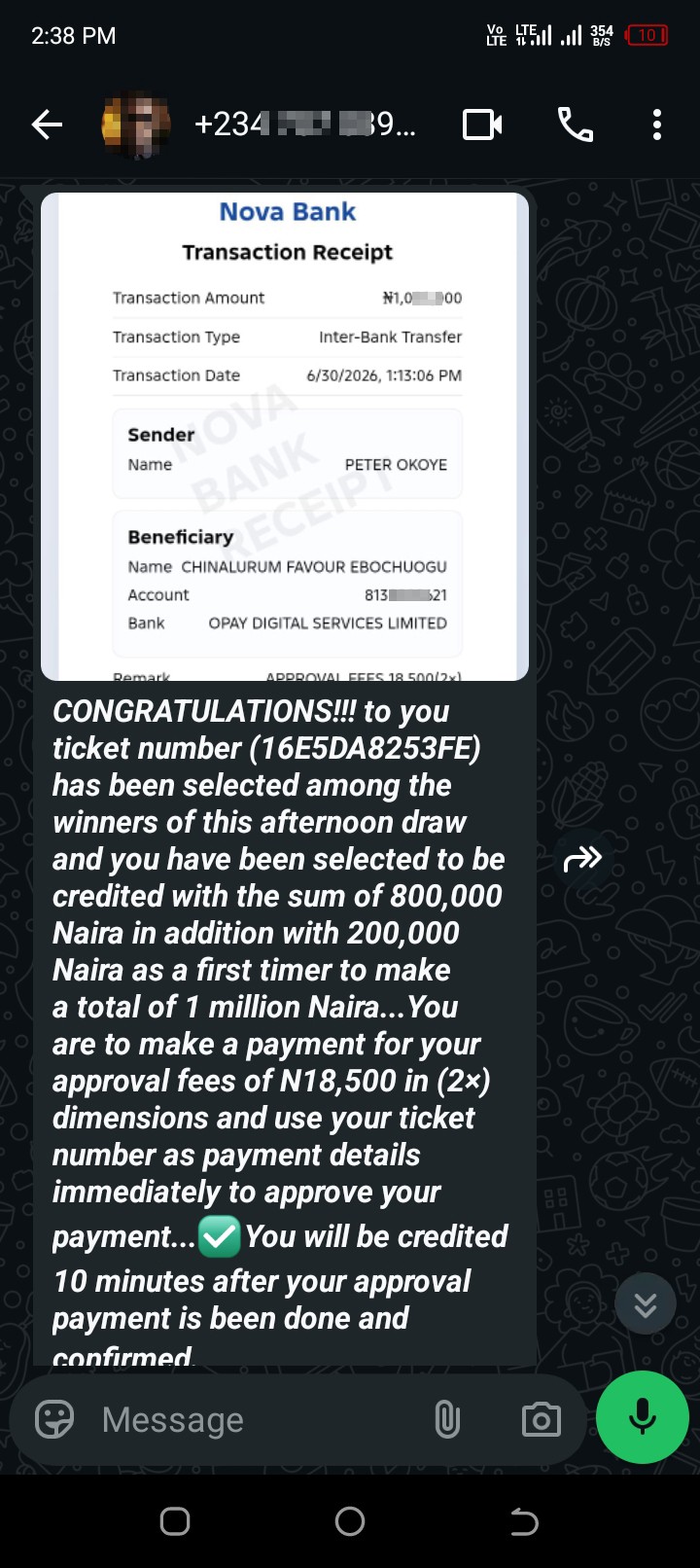 money scammed - image 7