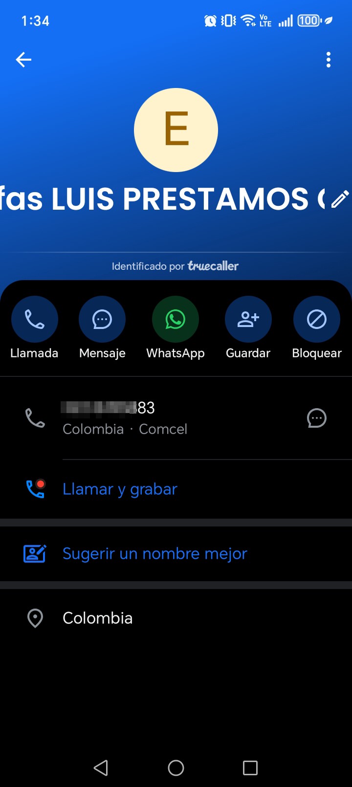 Estafa Luis Préstamo Crs - image 2