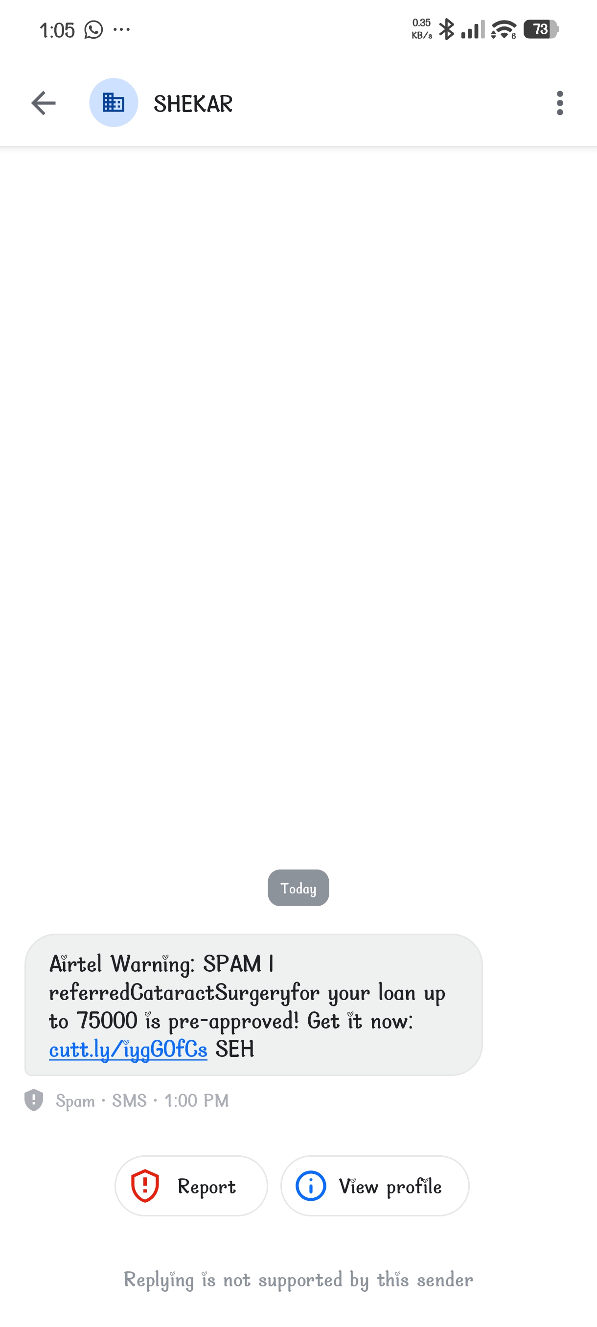 spam or froud 
