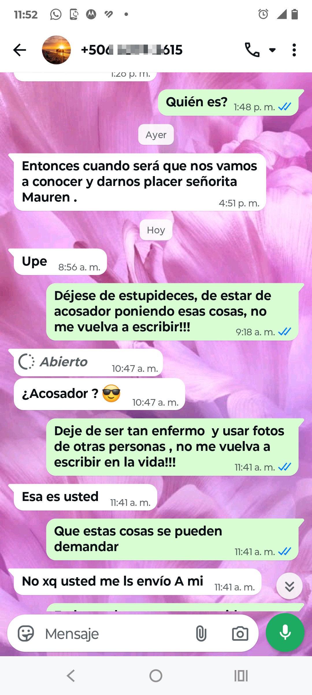 Harasser