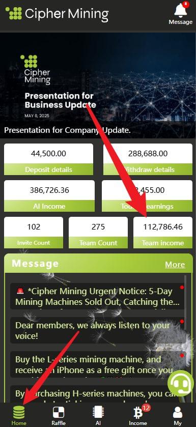 https://ciphermining-vip.com/#/pages/login/index?type=2&code=OK85G