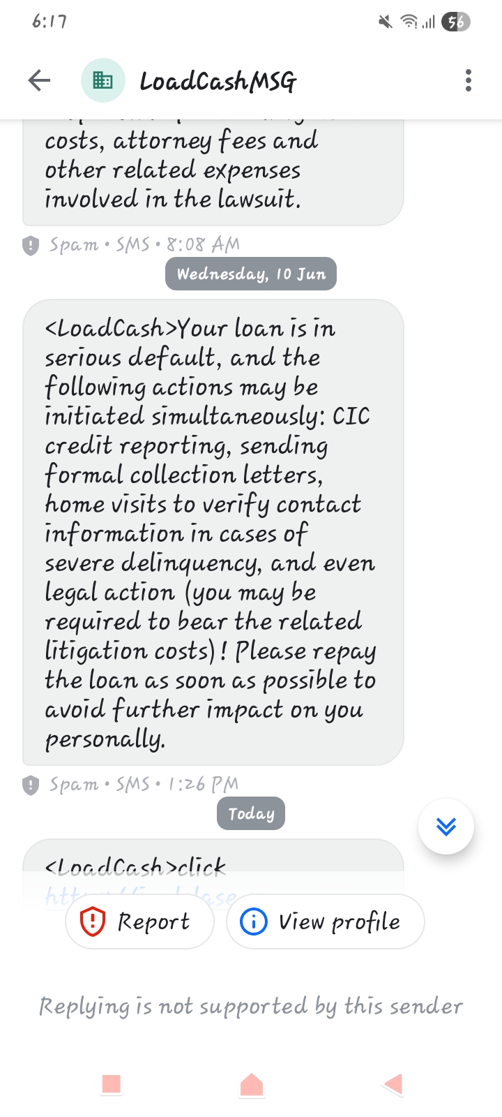 so many numbers they use to call for threats  - image 3