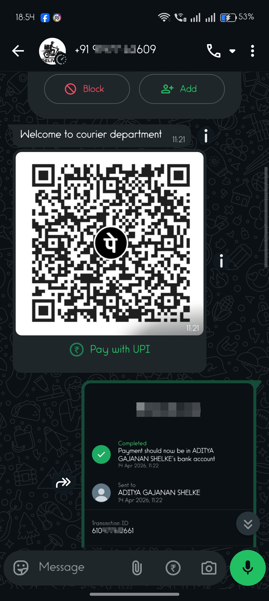 Delivery Scam 