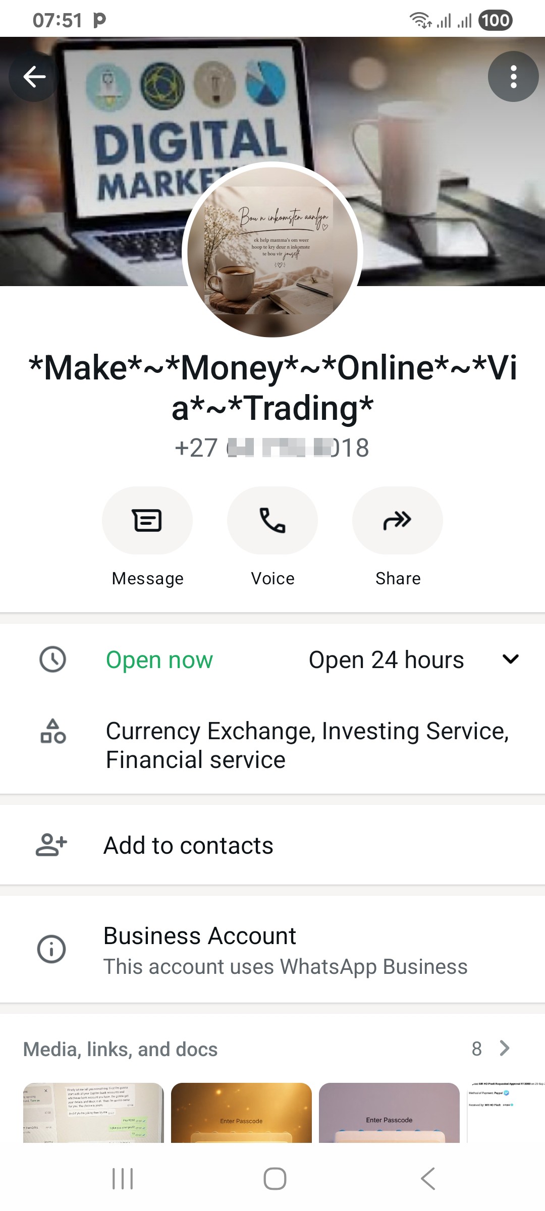 do not invest