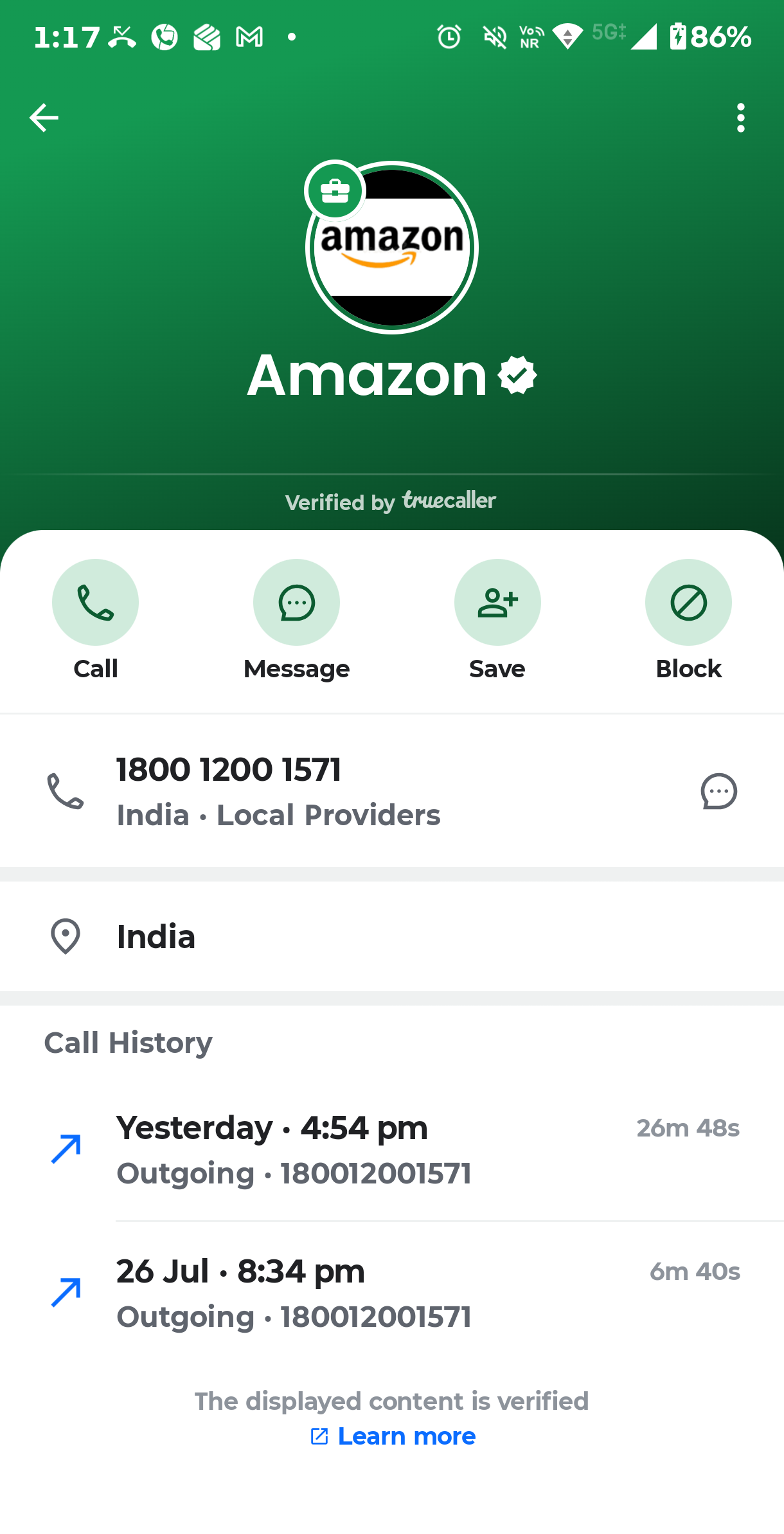 Got AI ASSISTANT amazon call from USA - image 5