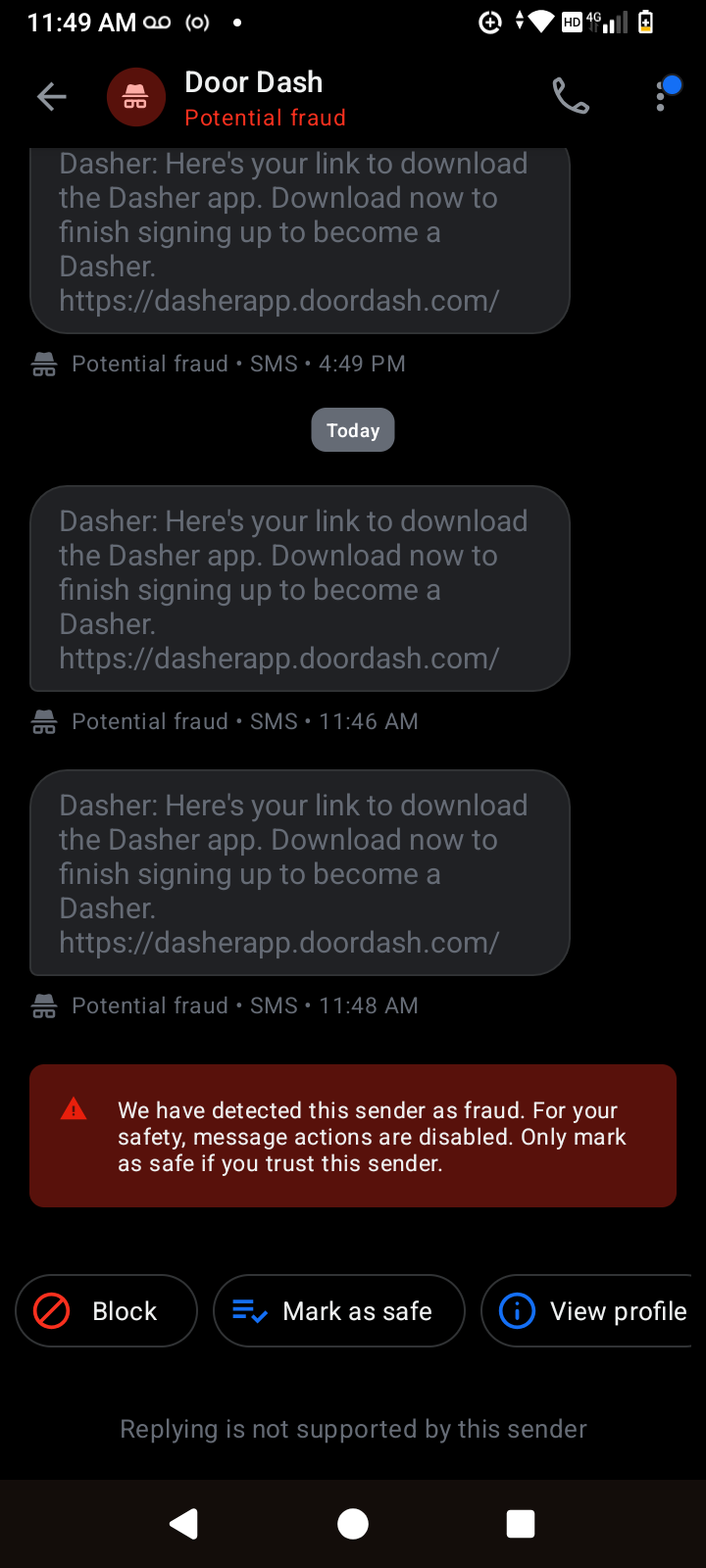 door dash a scam? - image 4