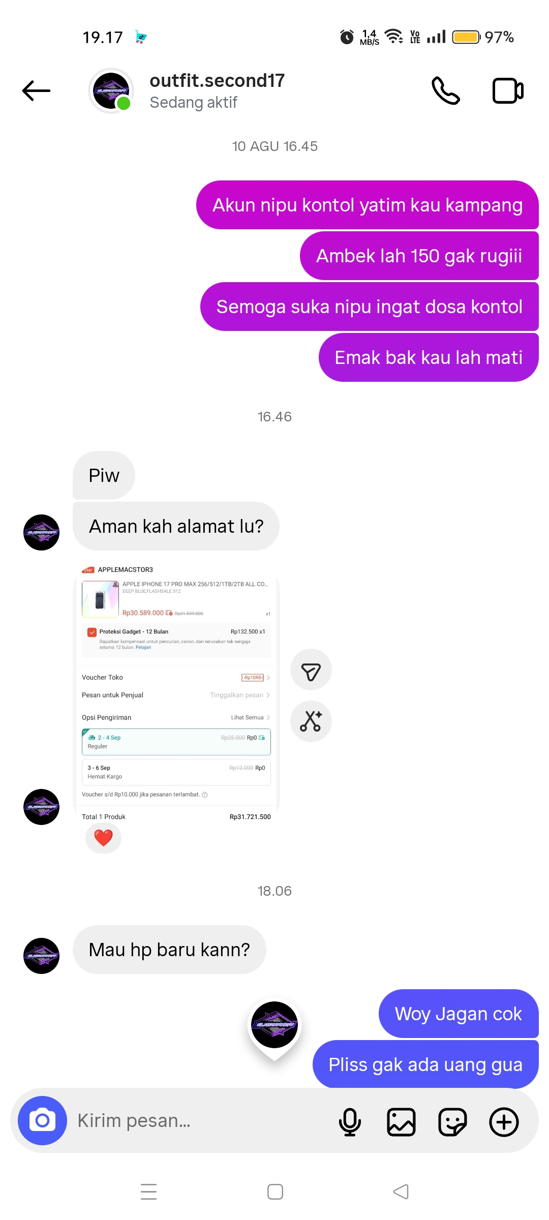 JNT scammer