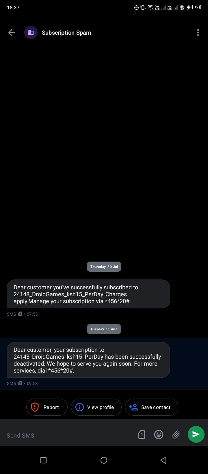 BE ALERT 