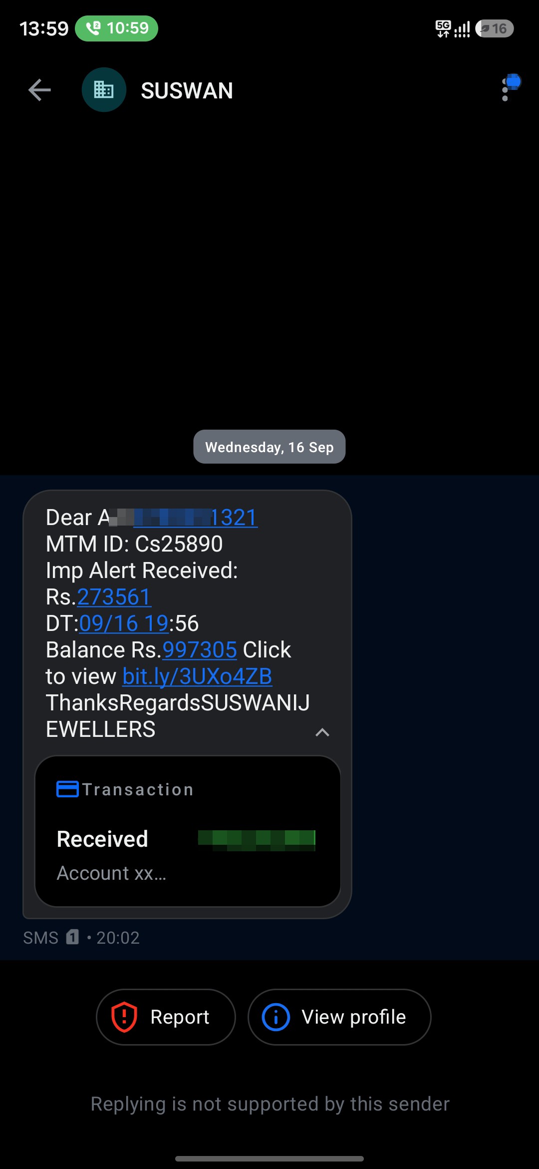 I am received this massage this is not correct it's mistake  - image 2