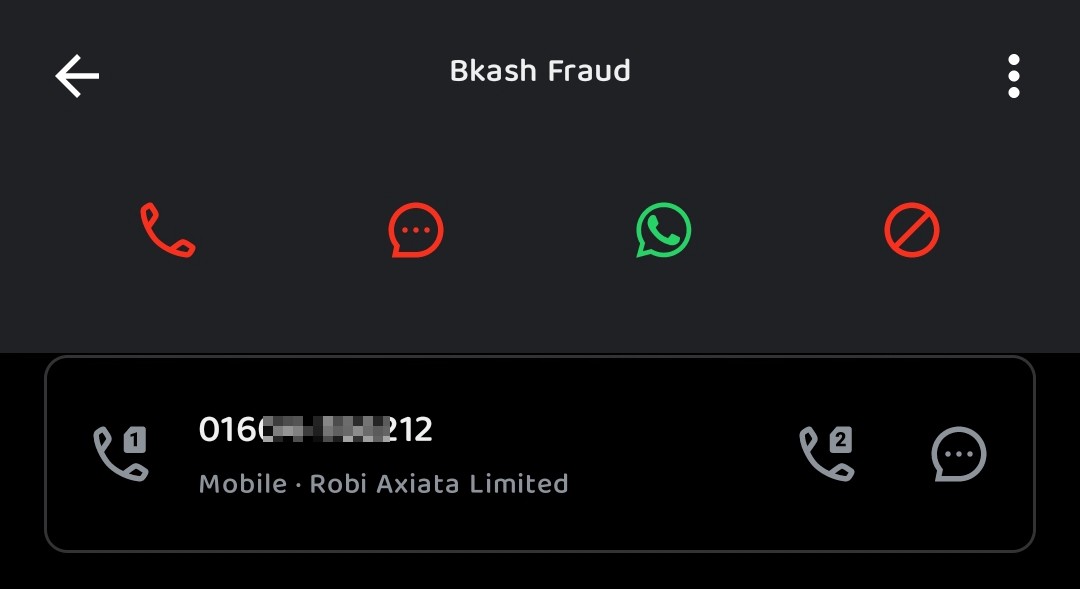 Bkash Scammer  - image 3