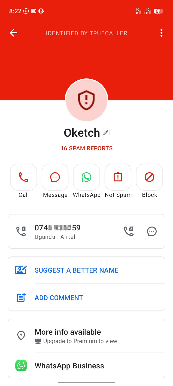 was nearly scammed 