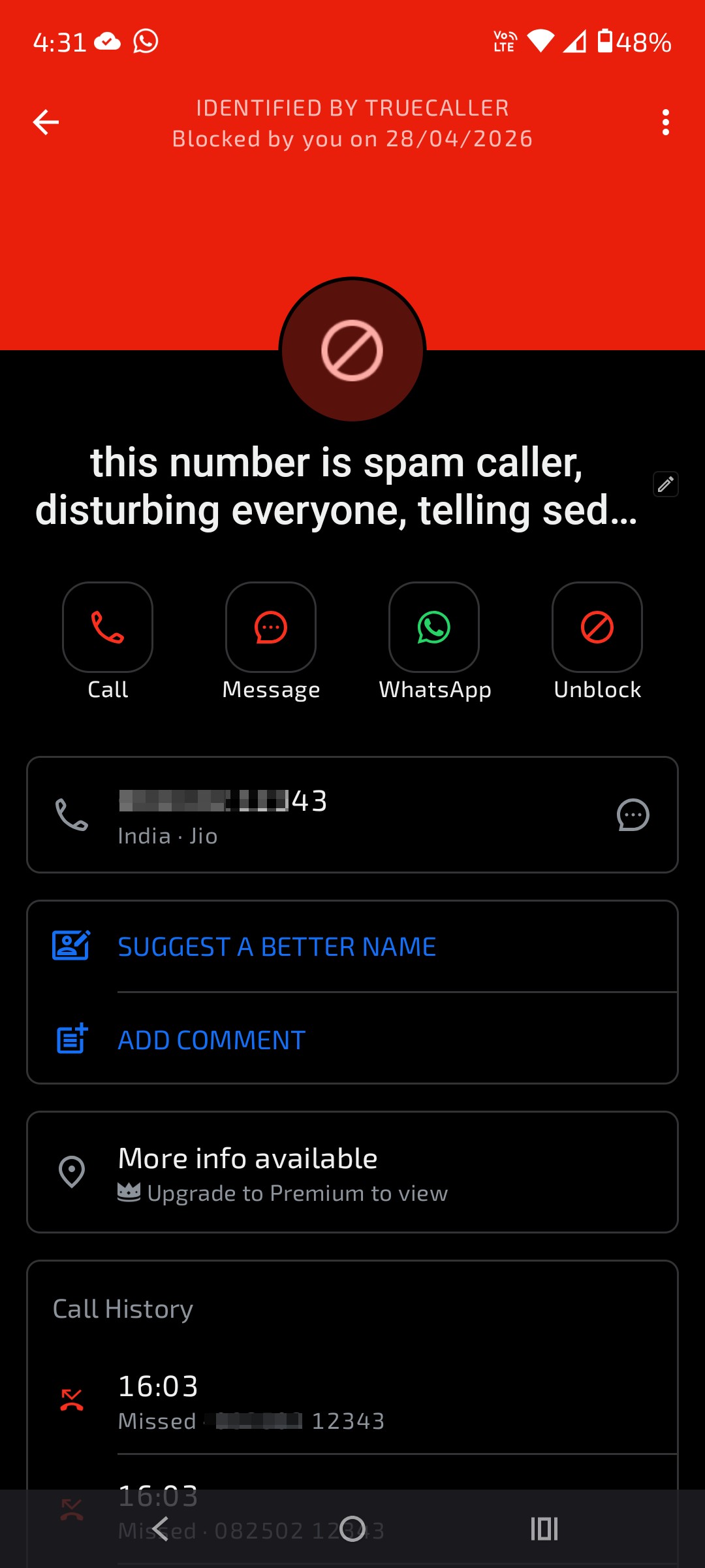 wrong number calling and distributing 