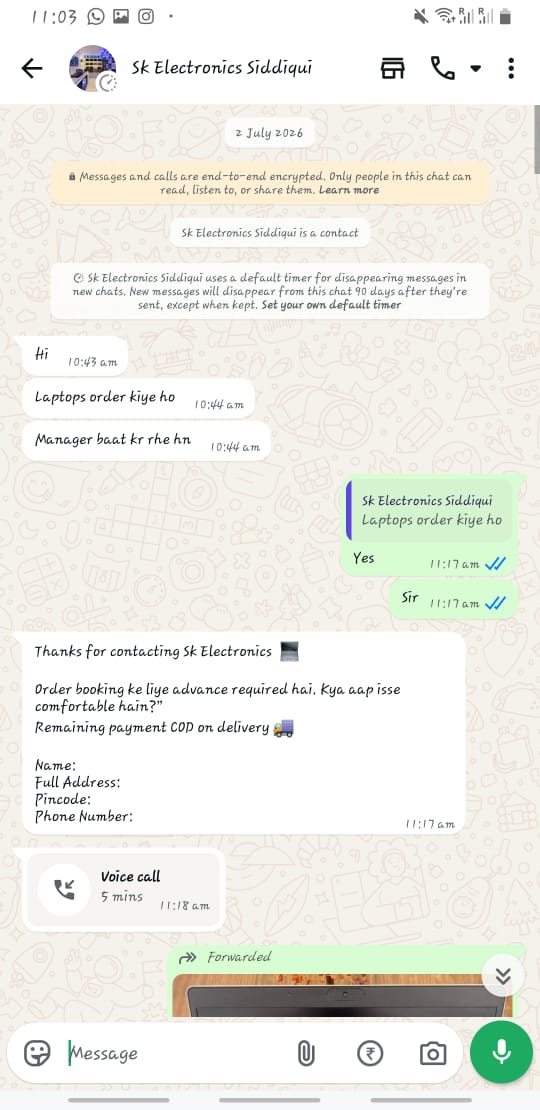Sk electronics Laptop scammer and frauder - image 6