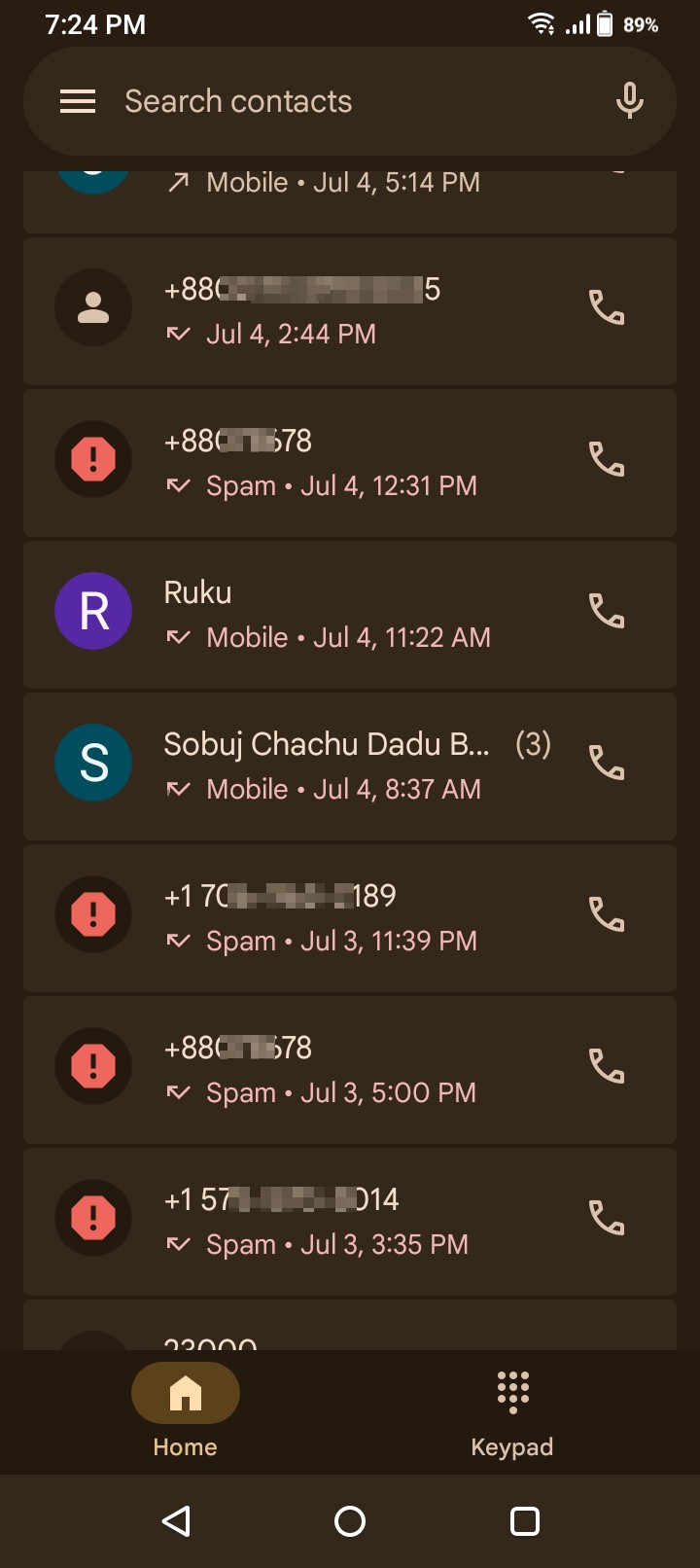 Getting Call from USA's numbers
