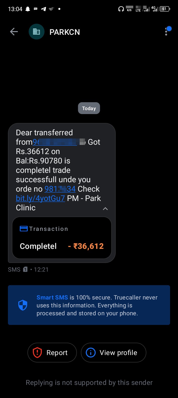 Beware of scammers