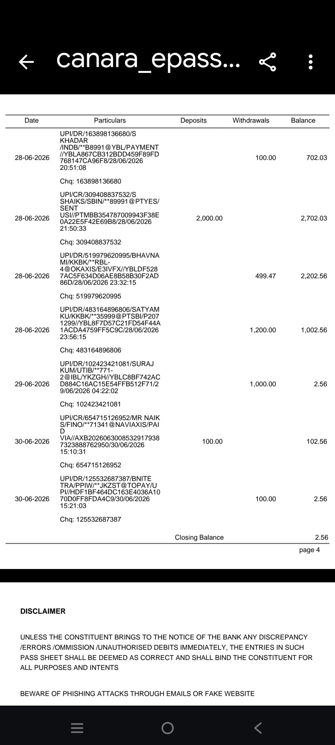 sir my withdrawal amount not my account please check the amount  - image 2