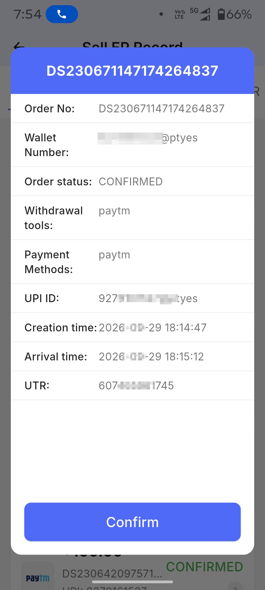 Fraud took 4300 rupees via OTP