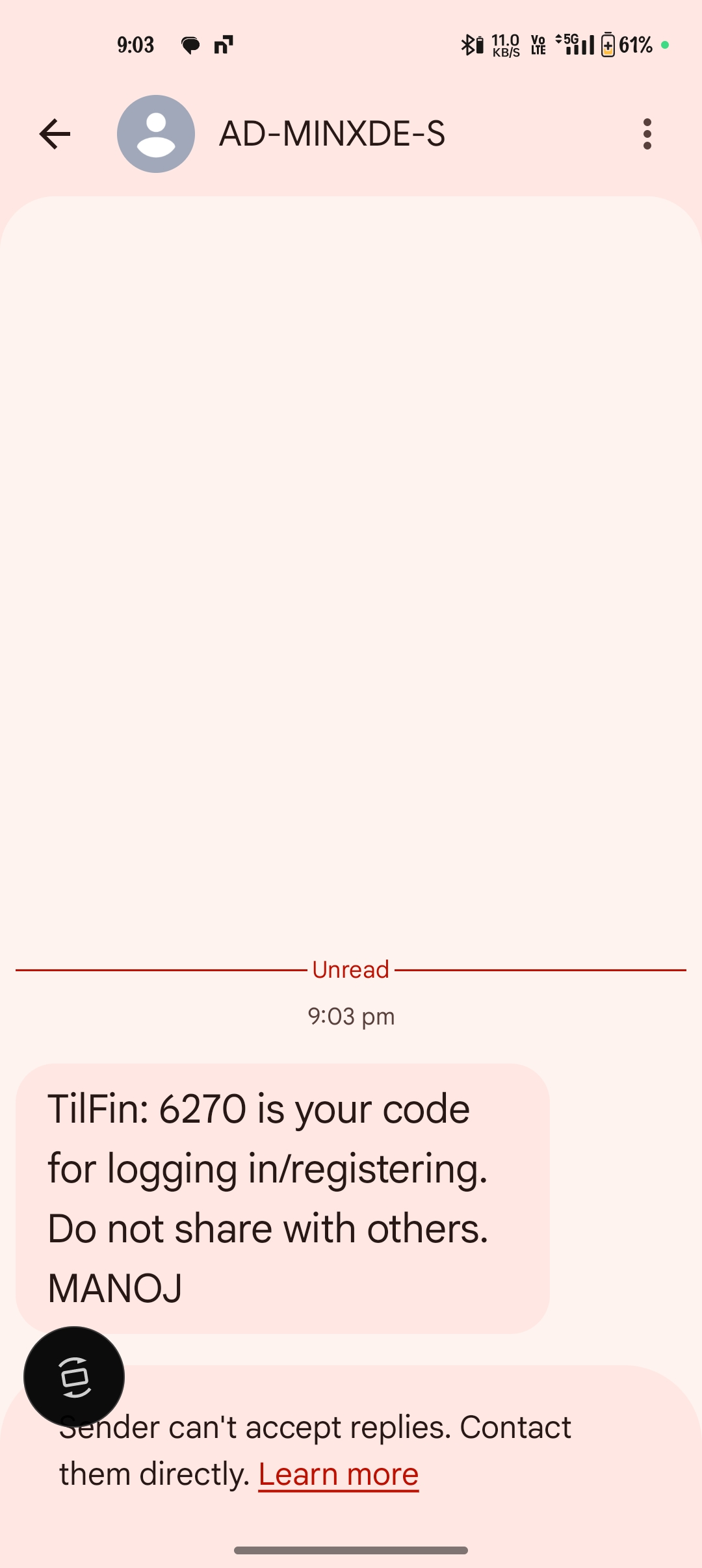otp fraud spam 