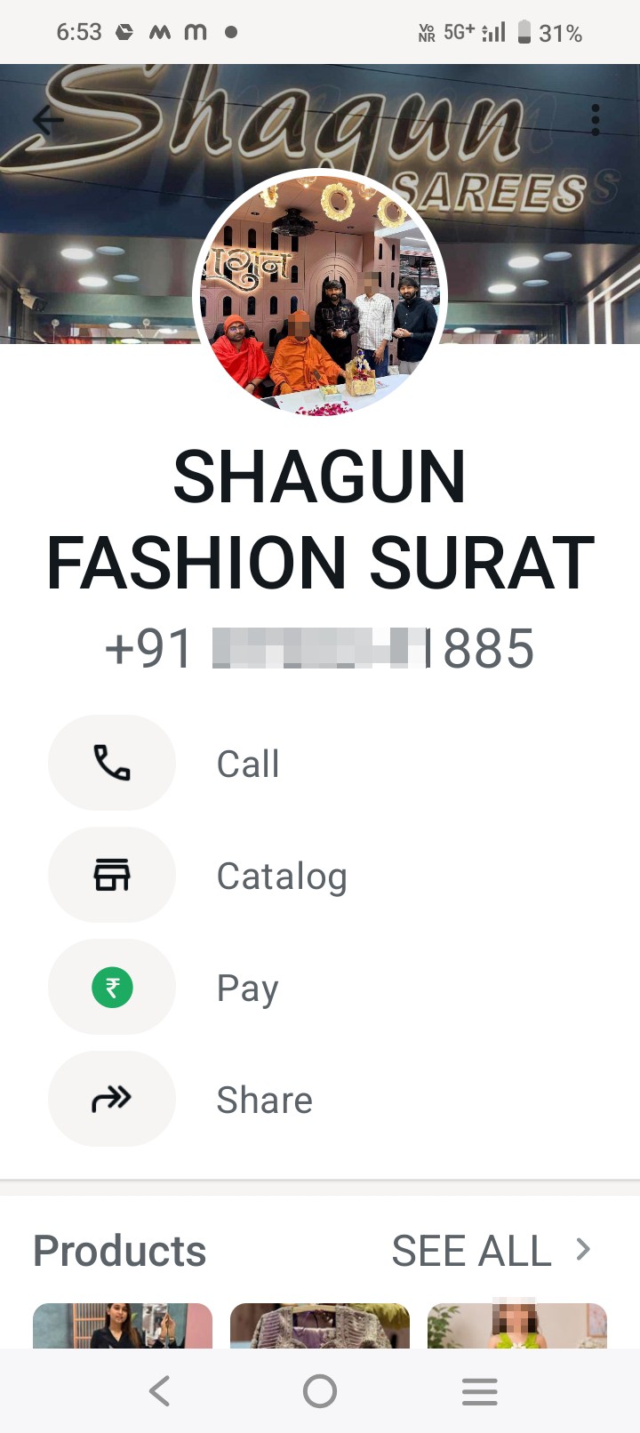 don't buy from Surat shgun fashion varacha 