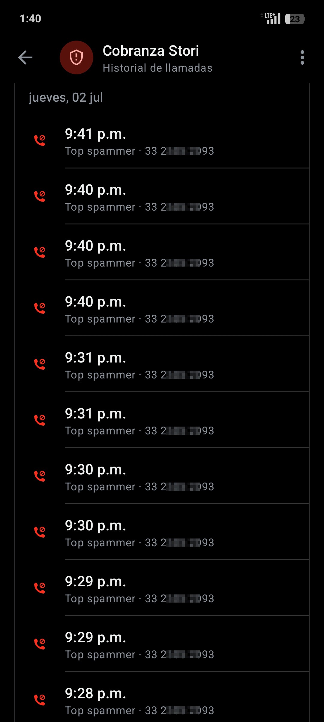 Spam incontrolable  - image 2