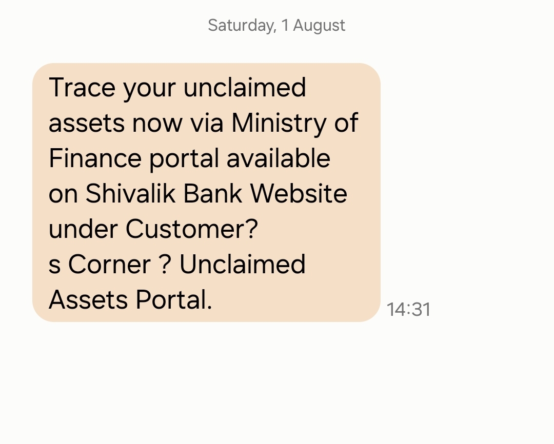 Shivalik Bank Credit Scam - image 2
