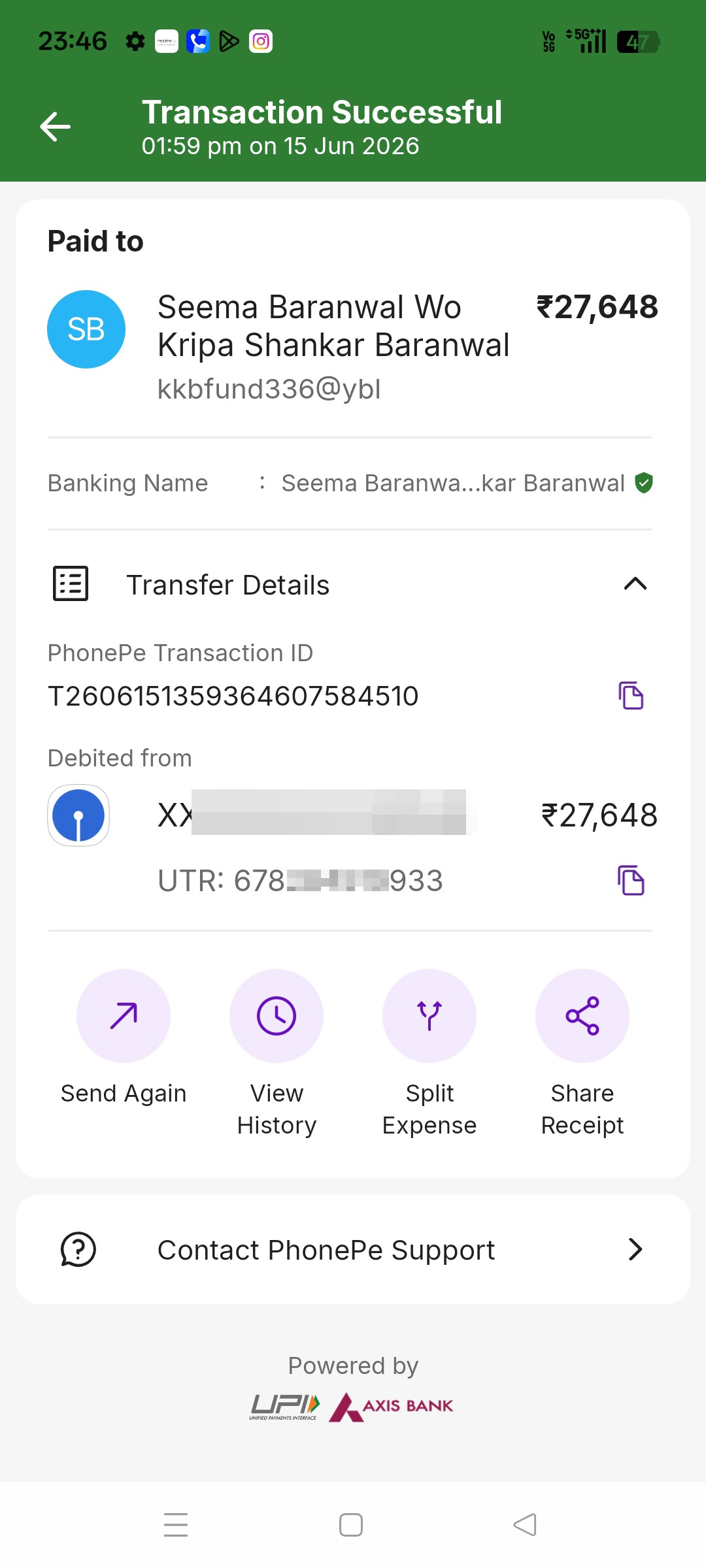 online phone pay fraud phone hacked 