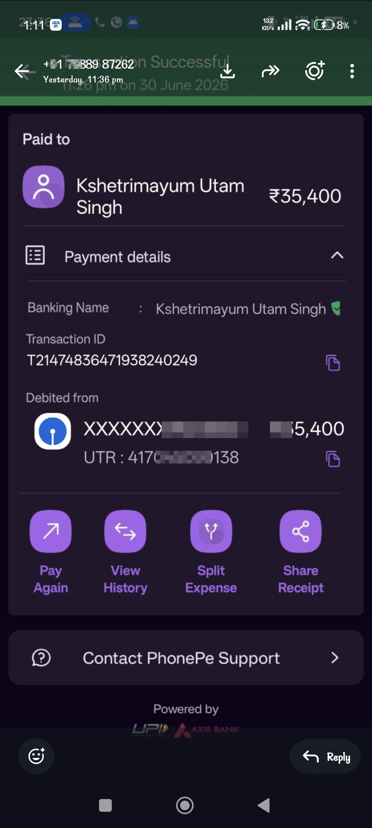 please protect from this no. scam - image 3