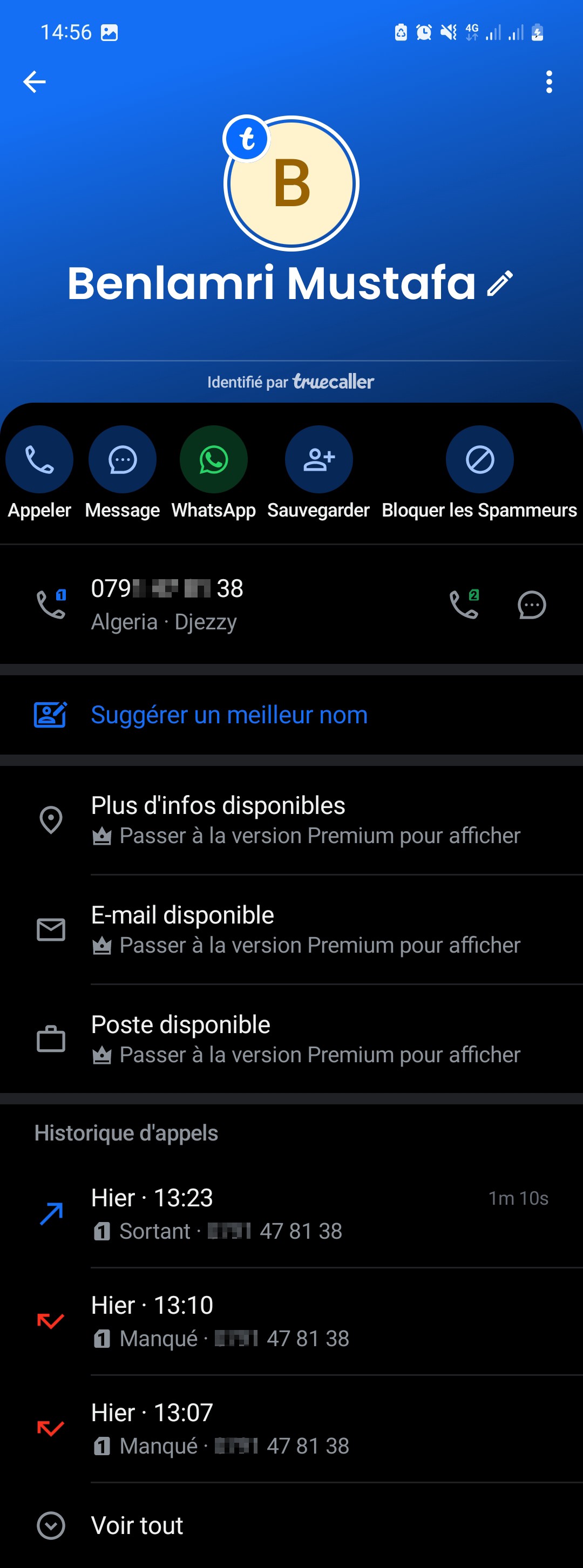 Scam fraud Algeria