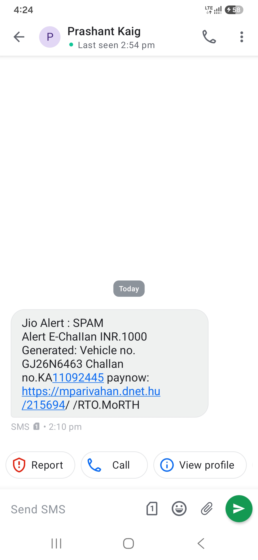 E-Challan Scamer...Be Alert ⚠️ 📢  - image 2