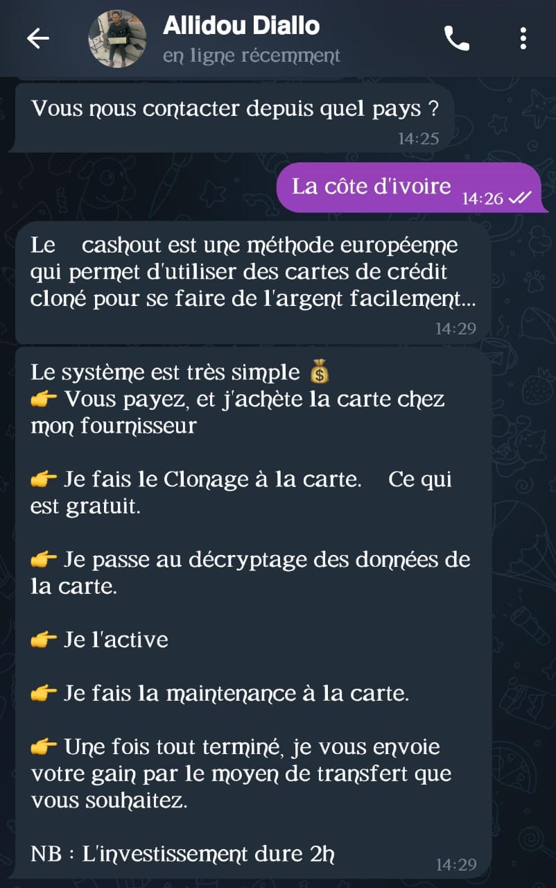 scam on Telegram group - image 2