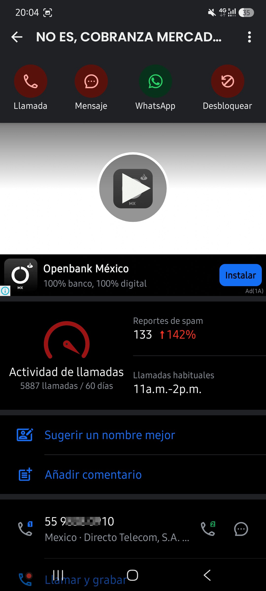Fake calls from Mercado Pago