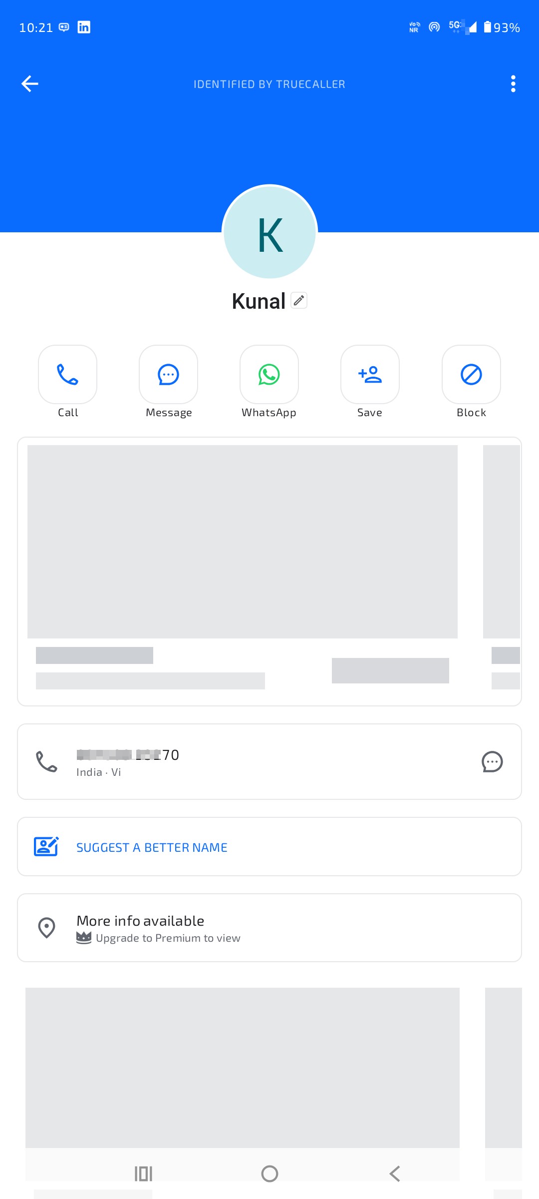 Spam call misbehave 
