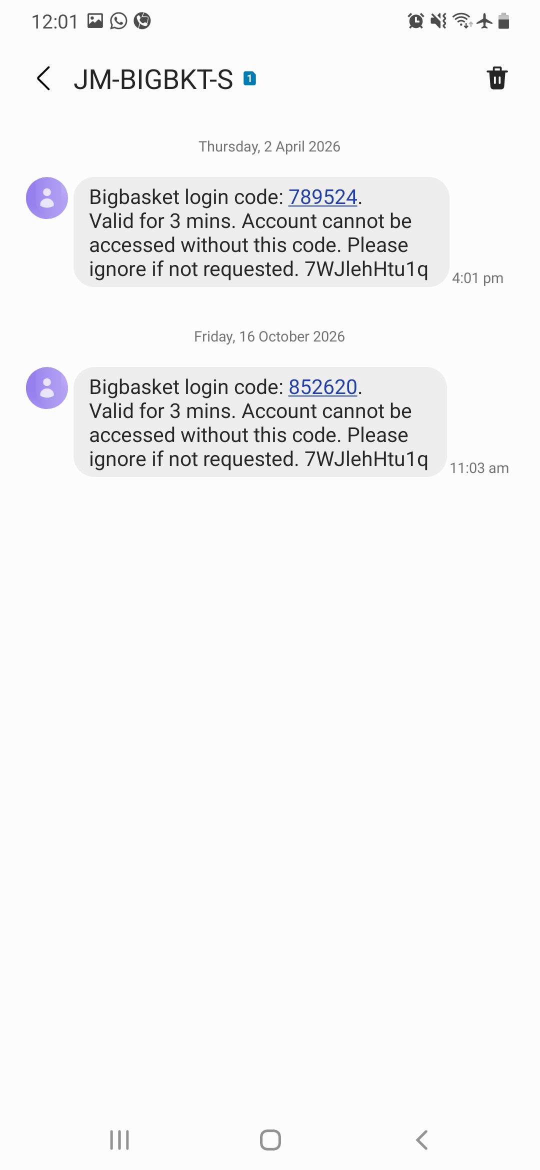 Someone is logging into various websites and applications using my number. - image 2