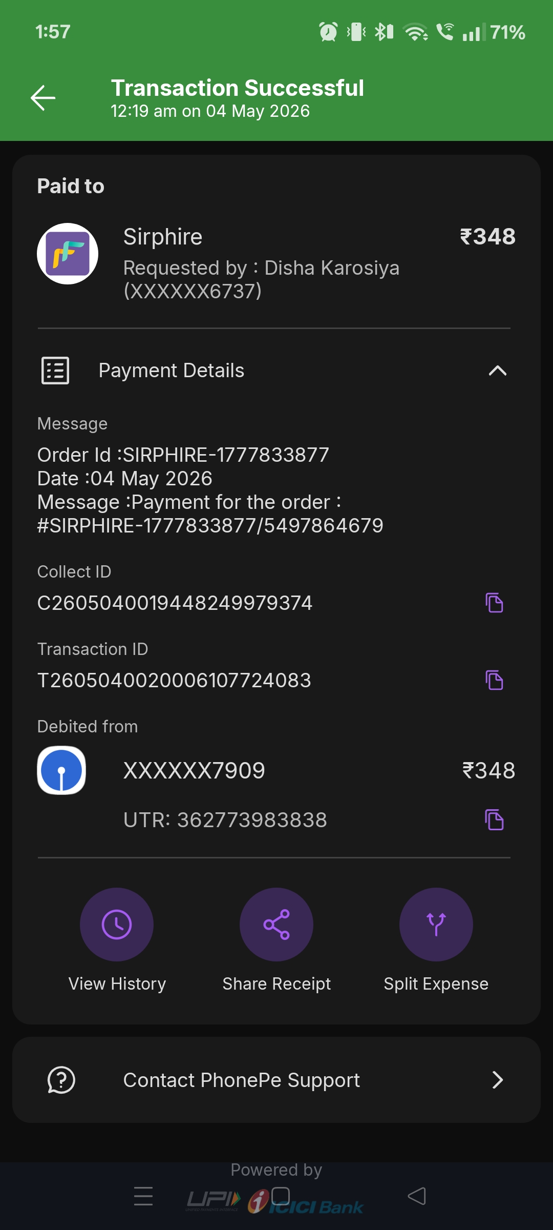 sirphire back cover scam - image 2