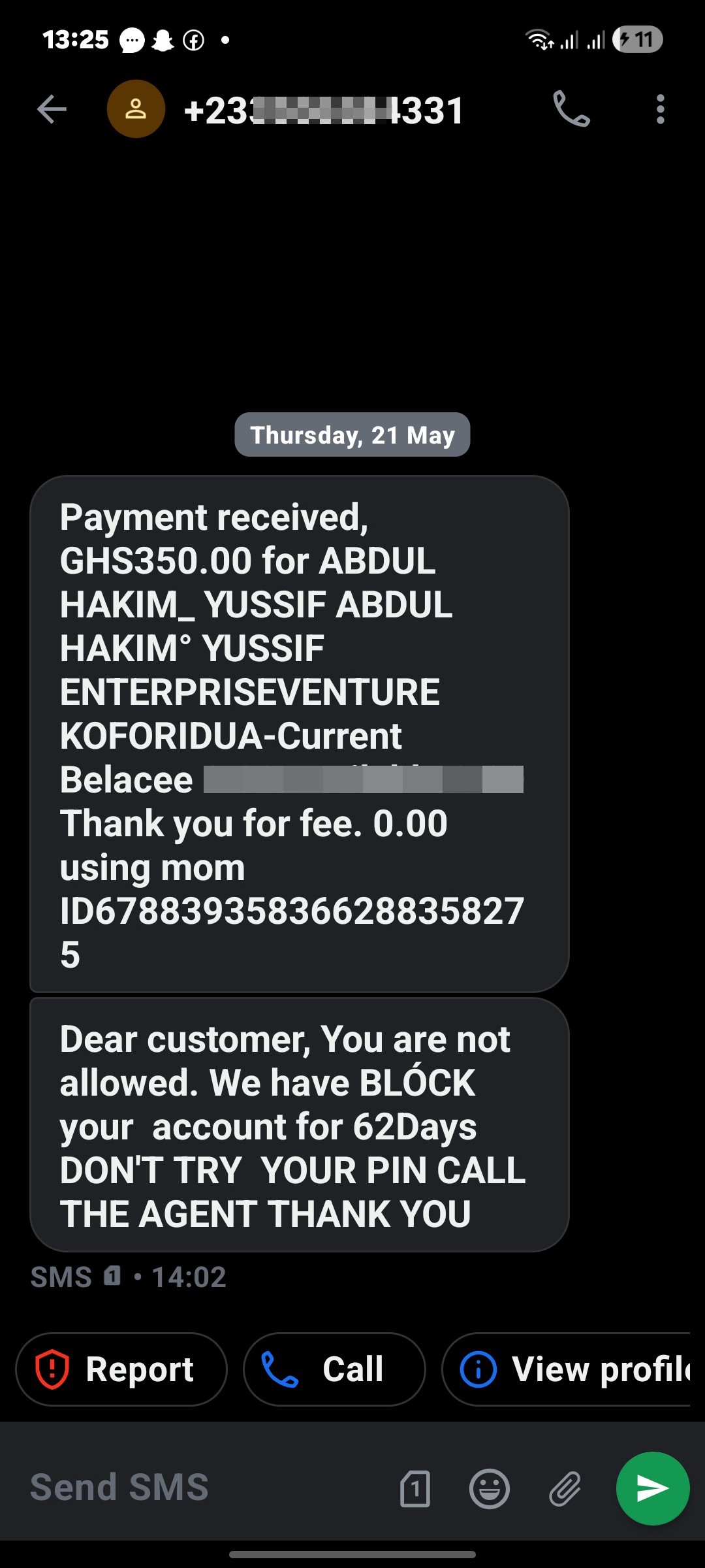 Scam alerts 