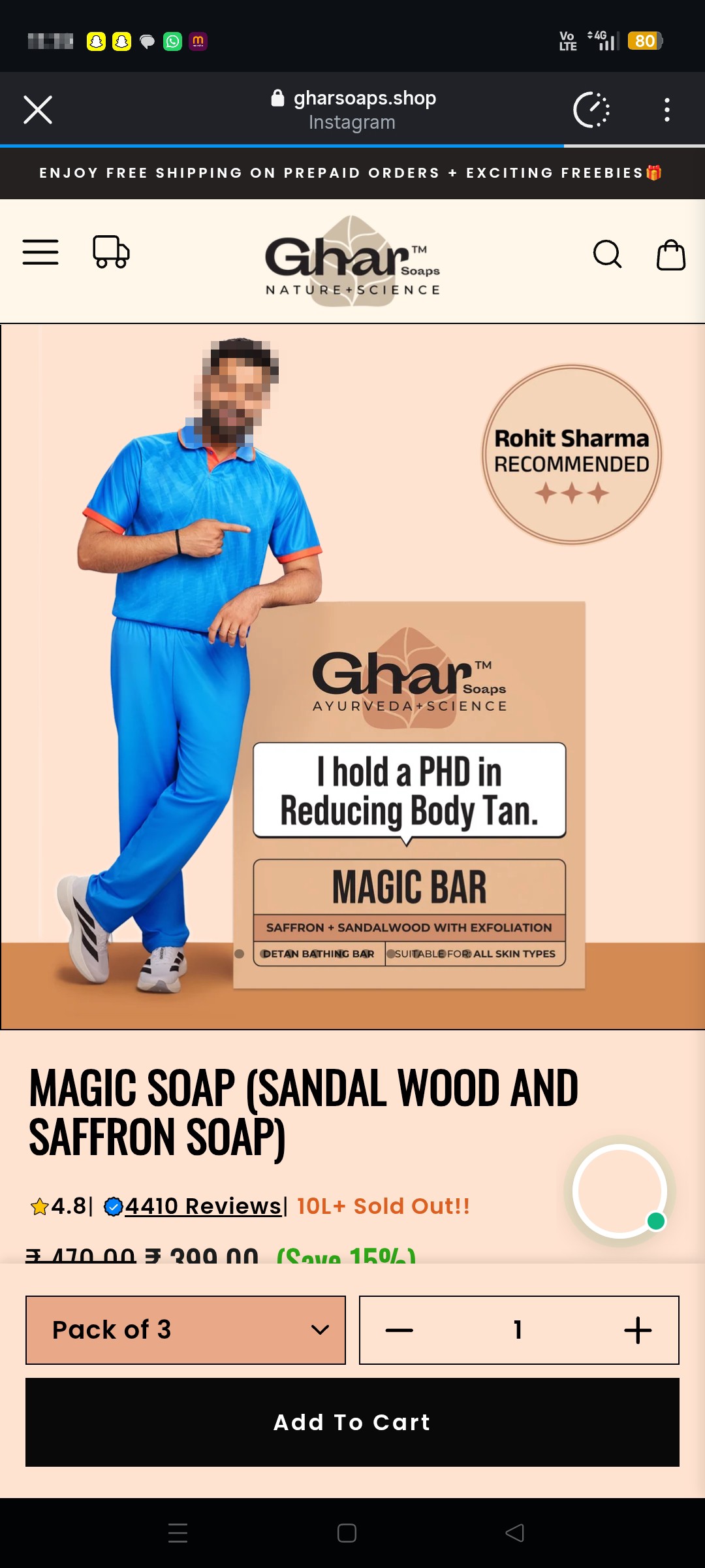 Check for fake products or online fraud
(or: "Is this medicine/offer genuine?")