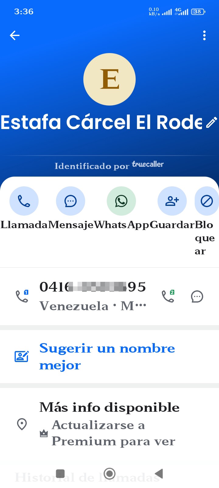 El Rodeo Jail Scam