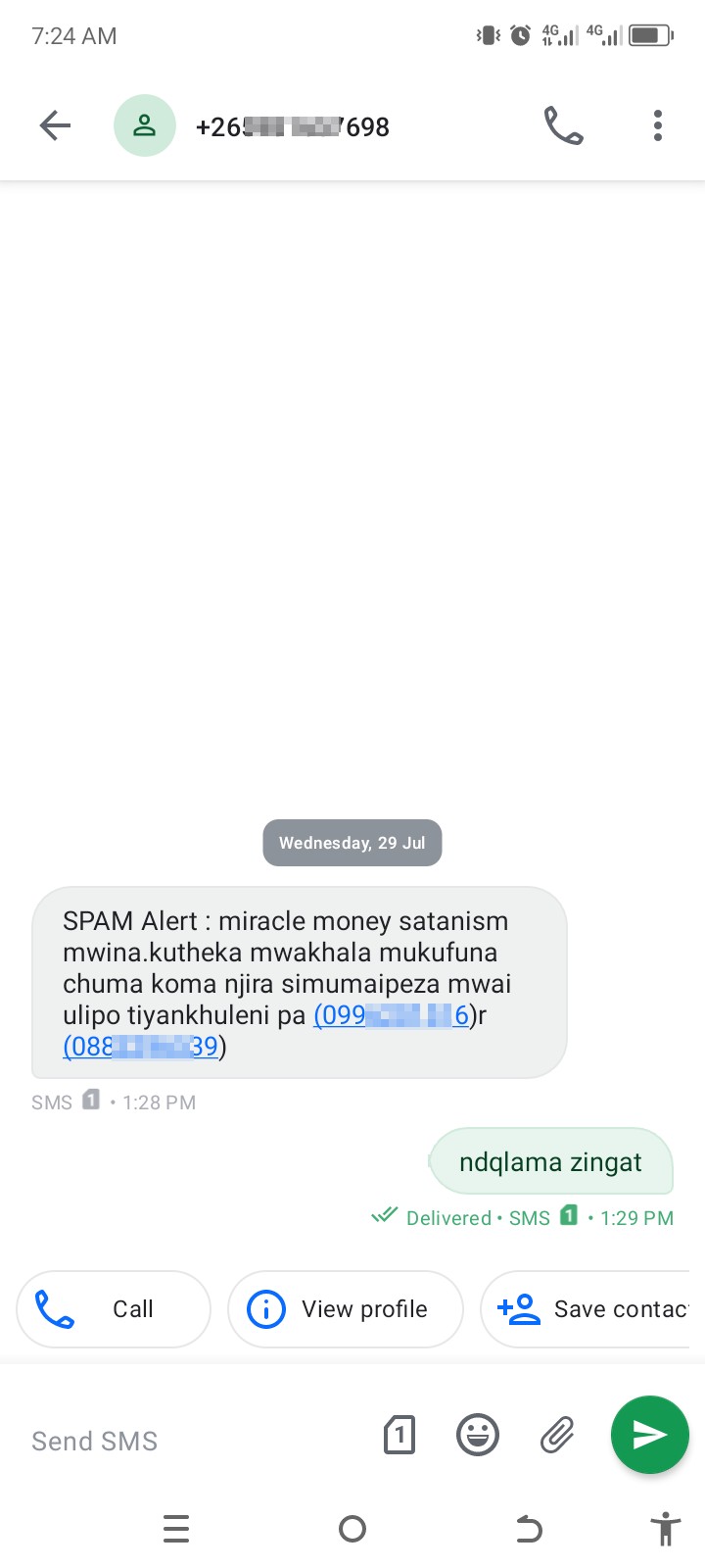 they wanted to scam me