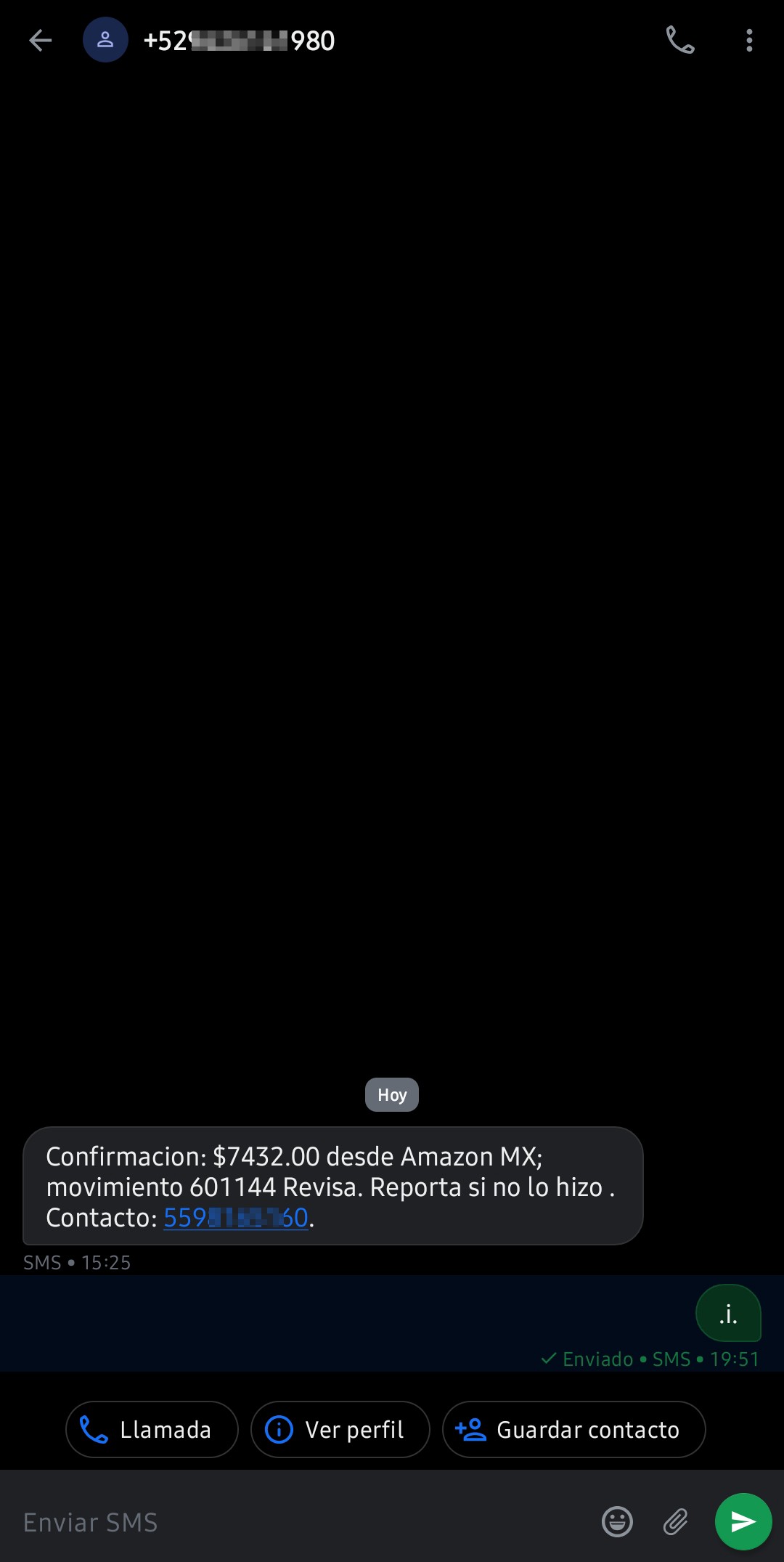 Bank scam