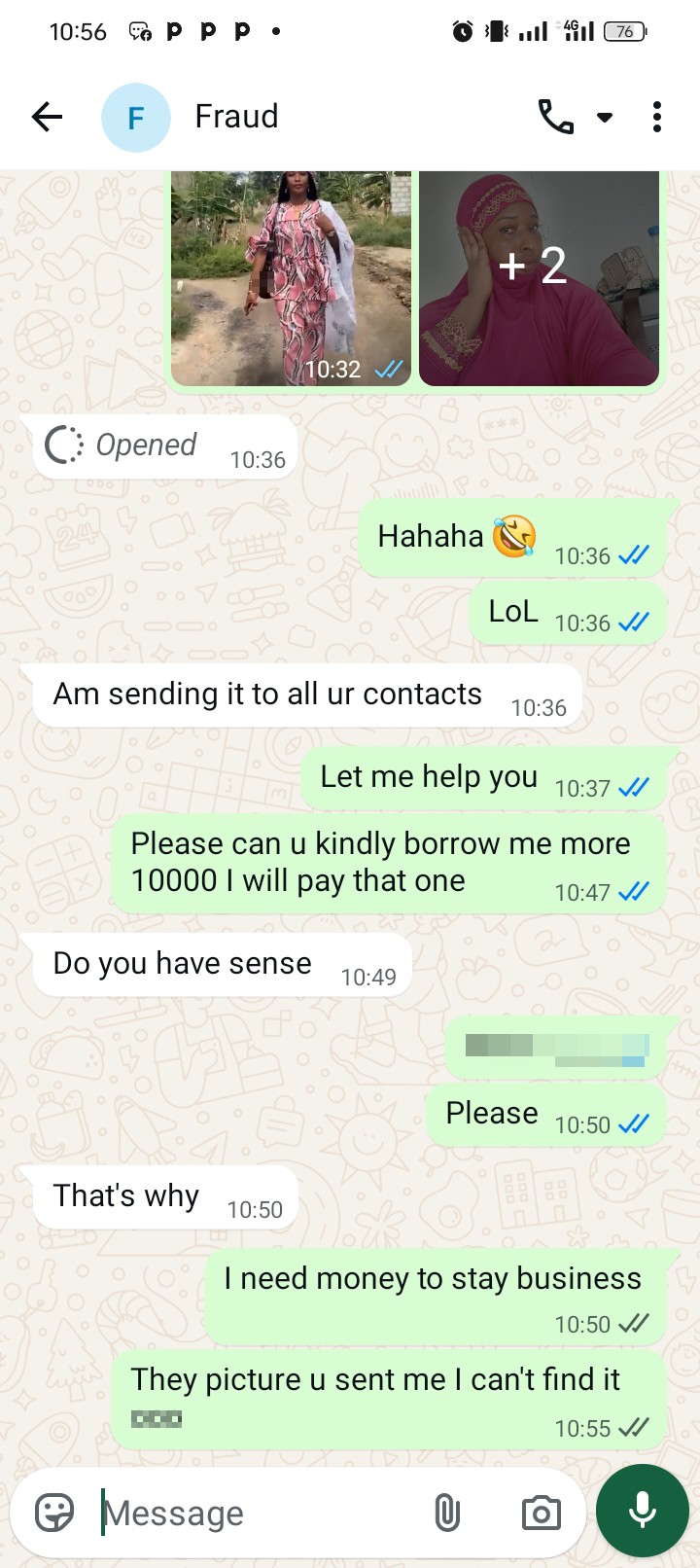 loan scammers are threatening me  - image 2