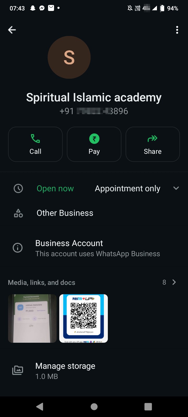 Scam Mohabbat KR Naam PR Wazifa Karne Ko Balti Hai KM Payio Mein Karne Kabolti Hey Or Payment to Block KR