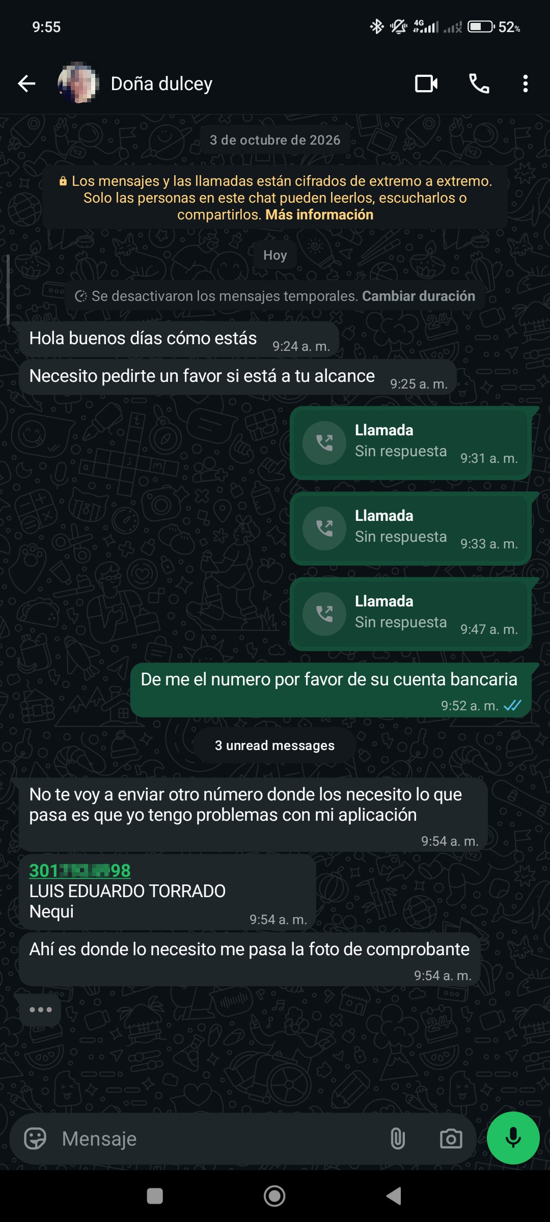 Watch out for this scammer in Popayan