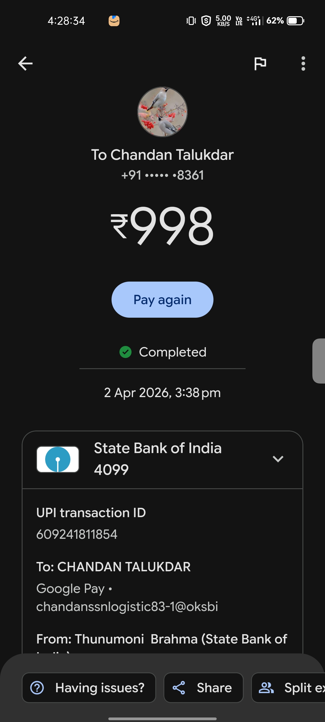 Wrong product received after payment – possible scam - image 6