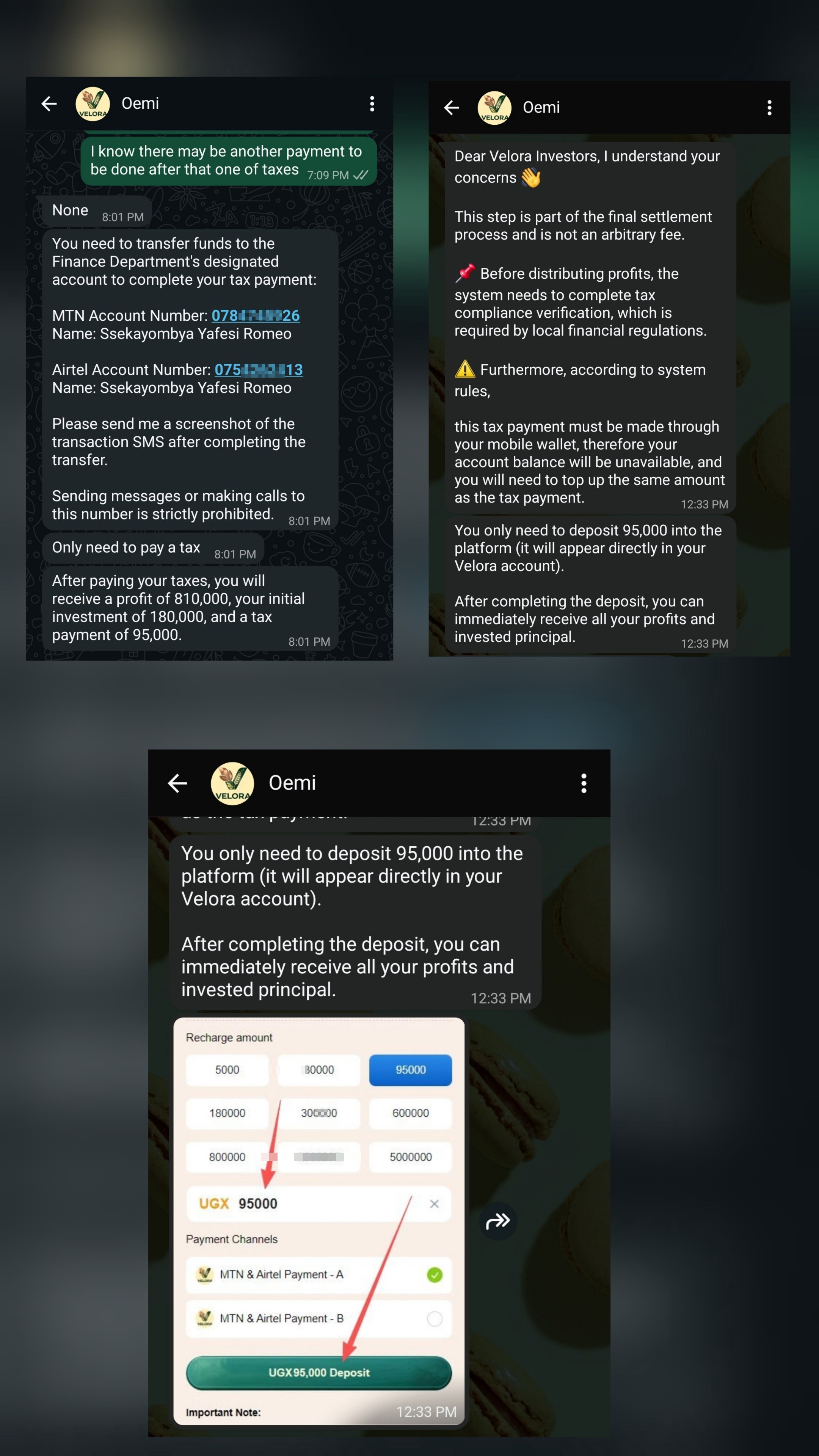 🚨🚨🚨VELORA UGANDA SCAM 🚨🚨🚨 - image 3